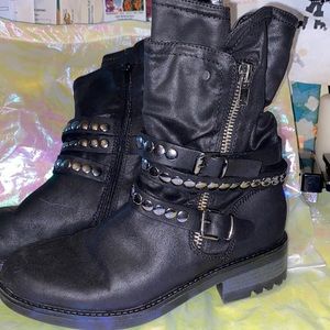 Carlos by Carlos Santana Moto boots